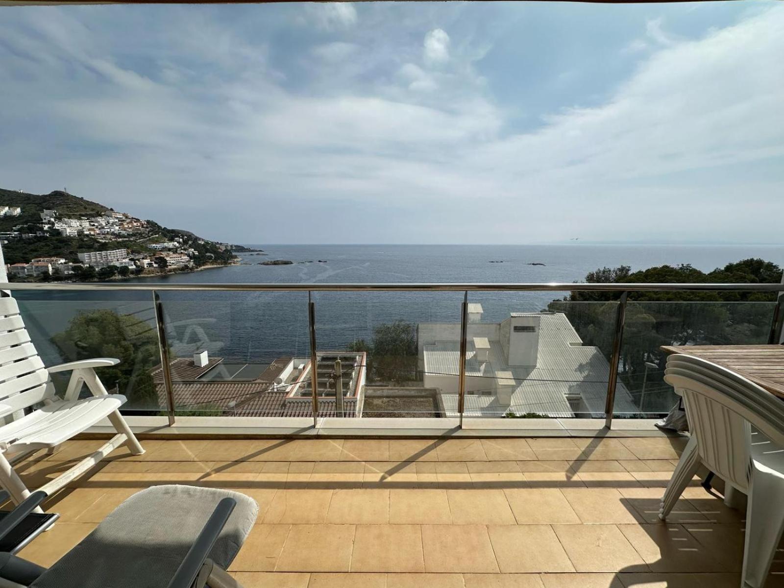 Apartamento Vista Mar Y Parking En Roses Av-27 Zewnętrze zdjęcie